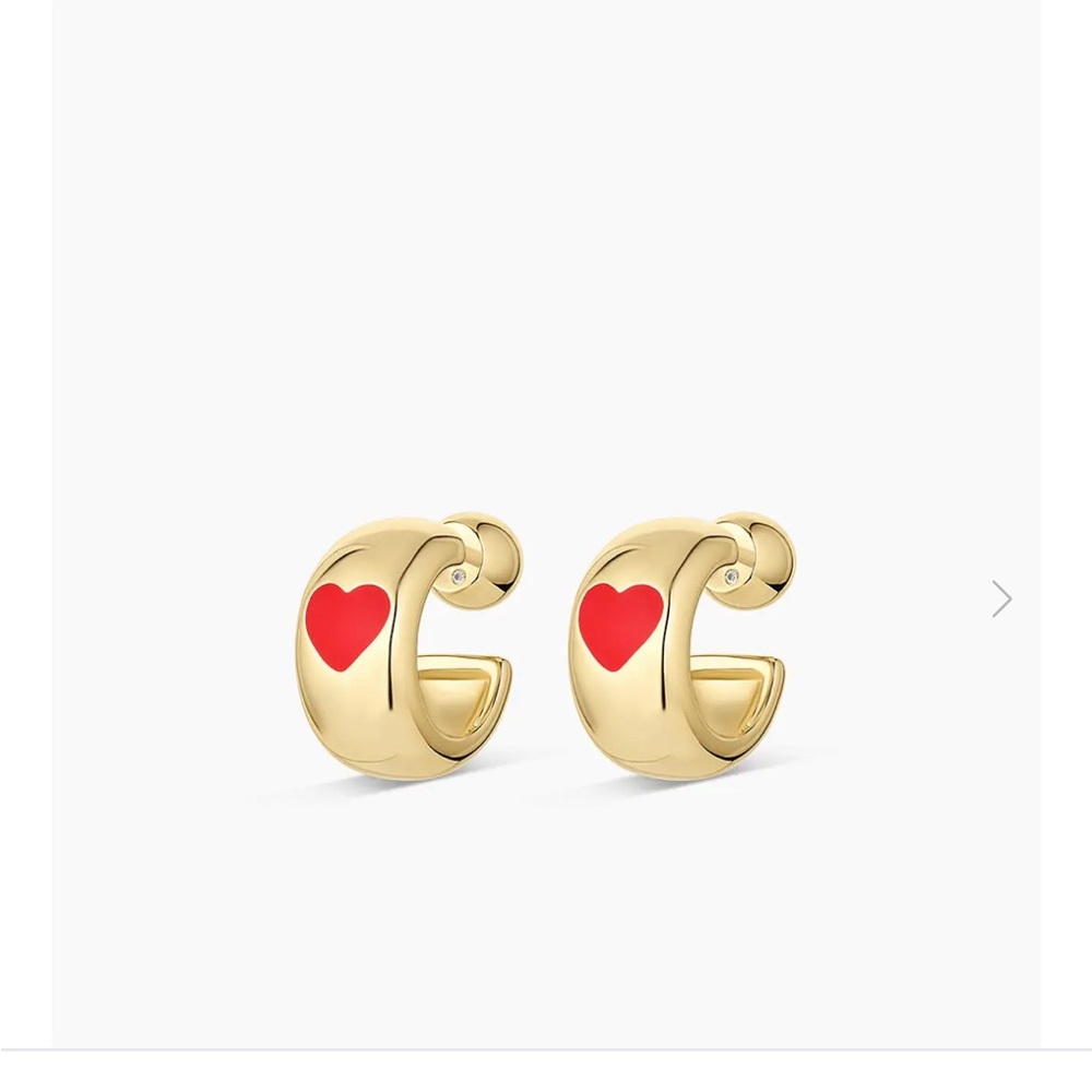 Gorjana Gold Heart Earrings